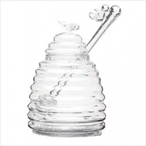 High Borosilicate Glass Honey Salt Sugar Jar