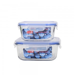 Wholesale Oven Microwave Safe Glass Food Container With Lid