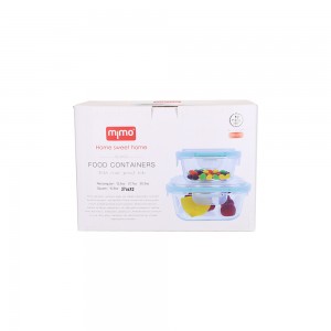 Hot Promotion Glass Lunch Box Color Gift Set In Stock